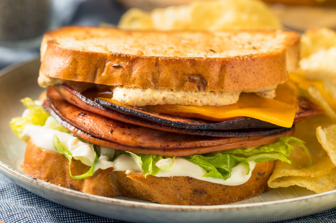 Fried Bologna Sandwich - Scott Pete