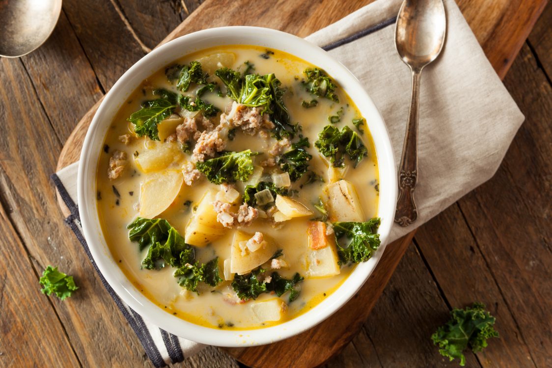 Creamy Tuscan Soup - Scott Pete