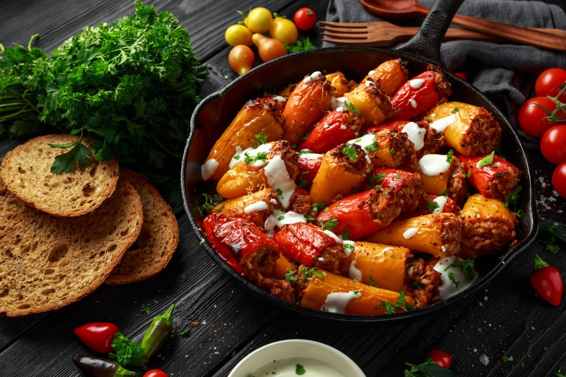 Mini Stuffed Peppers - Scott Pete